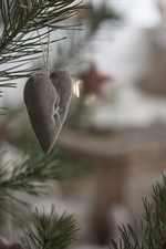 Hjerte fra My Nostalgic Christmas 6 assorterede fra Ib Laursen på juletræ - Tinashjem